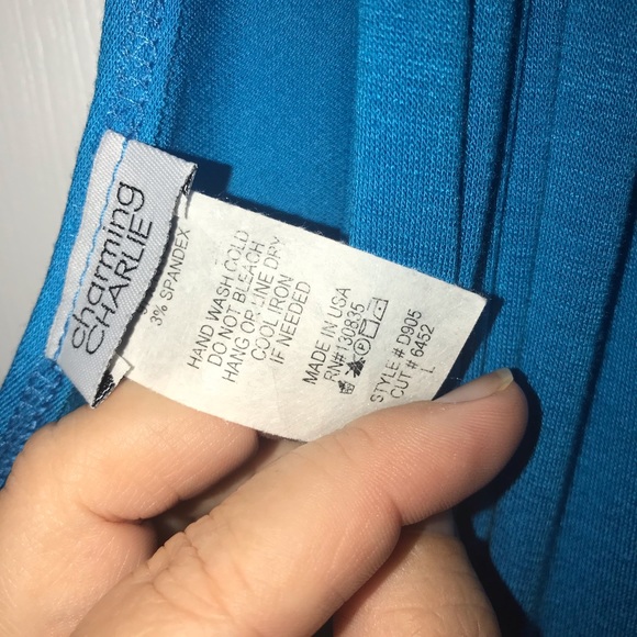 👗Charming Charlie Turquoise Dress - Picture 8 of 9